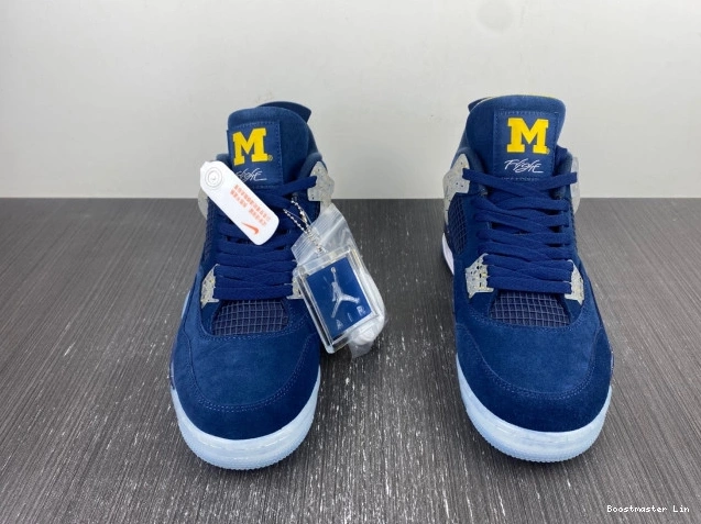 Boostmaster lin AJ4-1036660 Air (PE) Jordan 4 Michigan Retro 0816
